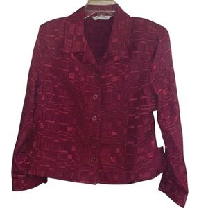 🌺NWT/ERIN LONDON SOFT JEAN WINE JACKET